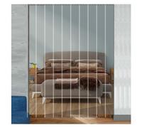 Cortina de Tiras de PVC, Cortina magnética de PVC Suave para Puertas - Tira Transparente para Todas Las Estaciones para Patio, supermercado y Taller - Varios tamaños (1,35 x 2 m, 1,5 mm de g