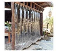 Cortina de Tiras de PVC, Kit de Cortina Transparente de Tiras de PVC para Puertas de congeladores y cámaras frigoríficas, Tiras de plástico Impermeables de 210 x 250 cm, Puerta corredera ple