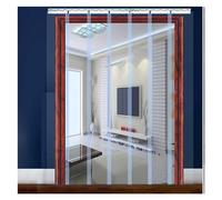 Cortina de Tiras de PVC, Puerta de Cortina de Tiras de PVC - Impermeable y Duradera para Todas Las Estaciones - Ideal para almacenes, talleres y Empresas - Varios tamaños Disponibles (1,05 x