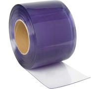 Cortina de tiras Kerbl (para establos/corrales/pabellones, longitud del rollo 25 m, ancho 20 cm, cortina transparente, PVC, sin material de montaje) 291156