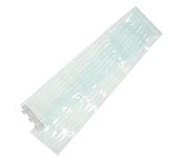 Cortina de Tiras Puerta Exterior PVC 170x18x0,2cm para Congelador | Instalación Fácil, Uso Comercial E Industrial, Acero Inoxidable y PVC, para Garaje y Control de Temperatura