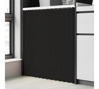 Cortina deslizante multifuncional personalizada para armarios sin puerta, lavadoras y armarios. 120 cm de ancho x 50 cm de alto. Solución ideal para organizar el hogar