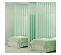 Cortina divisora de privacidad para hospital, para spa, separador de habitaciones, sin soporte metálico, 180 x 200 cm, ideal para hospitales y clínicas, mejora la comodidad del paciente