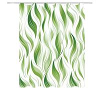 Cortina Ducha 180x200 Cortina de Ducha Tradición Cortinas de Baño Tela Poliester Impermeable Lavable, Cortinas Bañera Dobladillo Ponderado, Shower Curtain Secado Rápido con Ganchos 5-1268