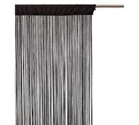 Cortina Hilos - 90 x 200 cm - negro