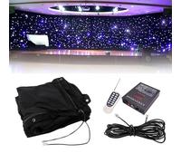 Cortina LED Plegable De Estrellas, Fondo De Tela Con Cielo Estrellado (Dmx512/Remoto), Ideal Para Bodas, Fiestas, Clubes, Espectáculos Y Decoración.,A-3 * 2m