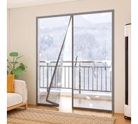 Cortina magnética con aislamiento térmico para puerta, tapón de invierno, mantiene el frío fuera, diseño manos libres para cocina y dormitorio, aire acondicionado, aislamiento de eficiencia energética