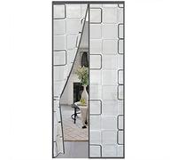 Cortina magnética de protección térmica para puertas, 80 x 200 cm, aislante de protección, protección contra el frío y el calor en invierno, ideal para el uso de aire acondicionado en verano, montaje