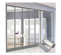 Cortina magnética de PVC para congeladores, kit de separación de puerta aislante y a prueba de corrientes de aire para uso comercial y residencial (1 pieza 0,4 x 2 m)