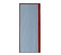 Cortina magnética Opaca para Puerta de acordeón, diseño Plegable para pasillos, dormitorios y Salas de Estar. Puerta Invisible para Armario. Ajustable de 51 a 203 cm (20 a 80 Pulgadas), 117