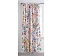 Cortina Maison d' Hermine 100 % algod n, color bamb , color melocot n. Cortina de un solo panel para salas de estar, dormitorios y oficinas. Con