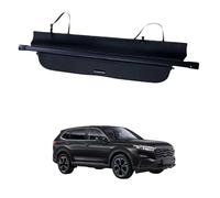 Cortina Maletero Coche para CRV 2023-2025 Double Curtain, Coche Retráctil Maletero Trasero Estante Cortina Cubierta de Carga Accesorios,Canvas