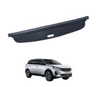 Cortina Maletero Coche para Peugeot 5008 2019-2025 (Double Curtain), Coche Retráctil Maletero Trasero Estante Cortina Cubierta de Carga Accesorios,Carbon Fiber
