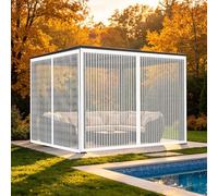 Cortina Mosquitera 168 x 240 cm Varios Tallas, No Requiere Herramientas, Fácil de Instalar Mosquitera para Puerta Mosquiteras Magneticas para Puertas para Cocina, Comedor, Blanco