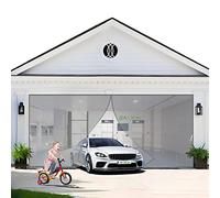 Cortina Mosquitera Magnetica 270 x 205 cm Mosquiteras Enrollables Magnética Automático con Durable para Puertas Correderas/Balcones/Terraza - Gris