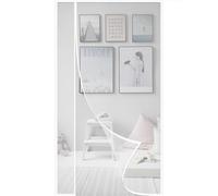 Cortina Mosquitera Magnética para Puertas 165x205cm Apertura Lateral Izquierda o Derecha Cortina de Puerta Mosquitera Cierre Magnético Silencioso Fácil para Niños y Mascotas Blanco