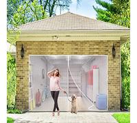 Cortina Mosquitera para Puertas 80x270 cm Cierre magnético Que se Mosquiteras Enrollables Anti Insectos Moscas y Mosquitos Puerta Corredera Patio - Blanco H