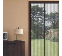 Cortina Mosquitero Magnético Gris Anti Insectos X Puerta Y Finstre De 120x250 CM