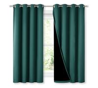 Cortina NICETOWN 100 % opaca con aislamiento t rmico y forro negro para habitaci n infantil. Reduce el ruido y bloquea el calor. Ideal para venta