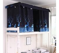 Cortina Opaca para Cama de Dormitorio de Estudiantes, Toldo para Litera, Resistente al Polvo, a la Luz, Transpirable, Sombreado, Tela para el Hogar, Escuela