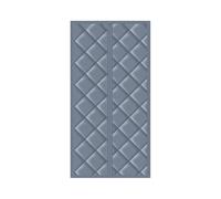 Cortina para puerta de invierno Cortina de puerta cálida invierno, cortina magnética algodón grueso a prueba viento, aislamiento for mantener el calor, partición sellada(Gray,100x220cm)