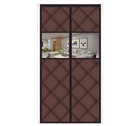 Cortina para puerta de invierno Cortinas De Puerta Invierno For El Hogar, Preservación Del Calor, Resistencia Al Frío, Magnéticas, Autocebantes, Algodón No Perforadas(Oxford Bucha Window,100x240cm)