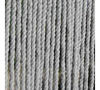 Cortina para Puerta "Toulon 2" 90 X 210CM Gris Casa Insecto Entrada Cintas Hilo