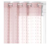 Cortina poliéster rosa 240x140cm