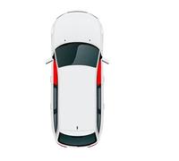 Cortina Privacidad Parabrisas Delantero Parasol Cobertura Completa para VW para Golf 7 para Variant 2012-2020 2015-2018 Coche Parasol Ventana(2Piece Side Triangle)