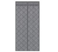 Cortina Térmica para Puerta - Cortina Aislante para Puerta de 95x210cm, Cierre Sin Costuras | Ahorro de energía estacional Oxford de algodón | Cubierta de pueerta aislada para clima frío, dormitorio,