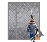 Cortina Termica Puerta Magnética 180x200cm - Amigable con Mascotas, Cortavientos, Ahorro de Energía, Protección contra el Frío para Puertas de Sótano, Balcón y Terraza