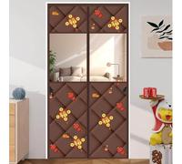 Cortina Térmica Puerta Magnética De Invierno, Cortina Térmica Cortavientos Para Ventana, Kit De Aislamiento Térmico Visible Para Ventanas, Para Sala De Estar, Cocina Y Baño(A,80x200cm)