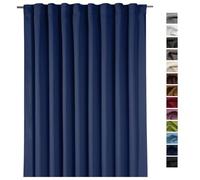 Cortina XXL - Cortina opaca DKL cortina cortina térmica heimtexland 245 x 275 cm frío y calor aislamiento... desembalar, colgar, listo. Cortina typ139