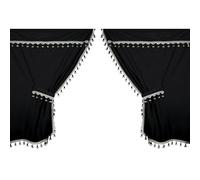 Cortinas Cabina Premiere Negro para Iveco Renault Scania Mercedes DAF Volvo