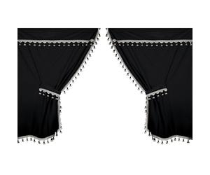 Cortinas Cabina Premiere Negro para Iveco Renault Scania Mercedes DAF Volvo