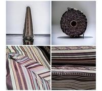 Cortinas calle por metros Alpujarreña de Tejido Jacquard - Dibujo Rayas Toledo - Temáticas Variadas - Alto 280cm, Ancho Personalizable. (5, 280)