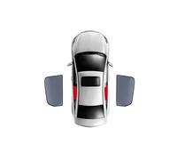Cortinas Coche para Hyundai IX25 IX35 IX45 para Sonata-8th/9th/NF para Mistra Parasoles Magnéticos Malla Persiana De Sombra Completamente Cubierta Parasoles (Tamaño : 2 Rear Doors)