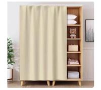 Cortinas cortas opacas para ventanas pequeñas, multifunción, para cocina, cortinas de privacidad para armarios, estanterías, estantes, 100 x 180 cm (largo x alto)