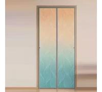 Cortinas de aislamiento magnético, Cortina de puerta con aislamiento magnético, cierre automático y privacidad. Multicolor. Varios tamaños.(Colorful,90x210cm-35x83in)