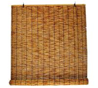 Cortinas de bambú natural de 100 x 120 cm, protección solar transpirable, persianas de bambú tejidas a mano para exteriores, patio, puerta, cenador, persianas de privacidad ecológicas