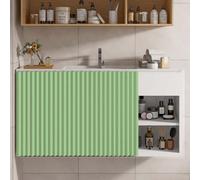 Cortinas De Cocina Cortina Cocina Opaca Cortinas Cocina Sin Taladrar Cortina Ventana Baño Cortinas Cortas Lino Impermeables Cortina para Cocina Ajustable(#5,W100xH100cm)