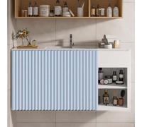 Cortinas De Cocina Cortina Cocina Opaca Cortinas Cocina Sin Taladrar Cortina Ventana Baño Cortinas Cortas Lino Impermeables Cortina para Cocina Ajustable(#4,W100xH60cm)