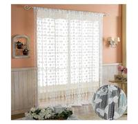 Cortinas de cuentas de cristal, Cortina de cuentas cristal multicolor(White)