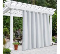 Cortinas de exterior Nicetown para patio, 2 unidades, 100 x 108 pulgadas de ancho x 100 pulgadas de largo, protecciσn solar, 100 % privacidad, pa