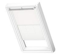 Cortinas de oscurecimiento DÚO VELUX para CK04, Blanco con guía Lateral Blanca
