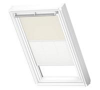 Cortinas de oscurecimiento DÚO VELUX para SK06, Beige con guía Lateral Blanca