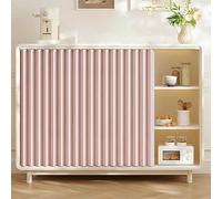 Cortinas de polvo personalizables para estantes, cocina, plegables, debajo del fregadero, para armarios, baños y lavadoras, 90 cm de ancho x 50 cm de alto