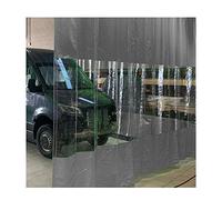 Cortinas divisoras de garaje de vinilo industrial para exteriores con paneles de lona transparente para gestión del espacio, personaliza tus áreas de trabajo rápidamente (gris, 8.9 x 8 pulgadas)