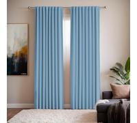 Cortinas divisoras versátiles para privacidad y estética, paneles de tela ajustables y elegantes para crear espacios distintivos en la sala de estar, dormitorio u oficina, fácil instalación.