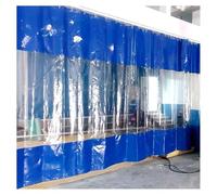 Cortinas divisorias de Garaje Resistentes e Impermeables con Ojales metálicos, de PVC Resistente a la Intemperie, para Zonas de Trabajo, lavaderos de Coches, pérgolas y porches (3 x 2,4 m/9,